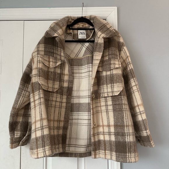 Zara Jackets & Blazers - Zara Plaid Jacket